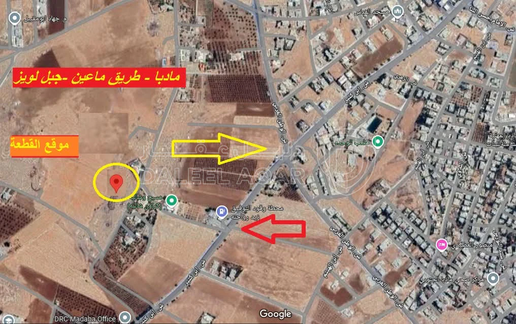 أرض في مادبا - بمنطقة لويز - 209,926 دأ - صورة 1